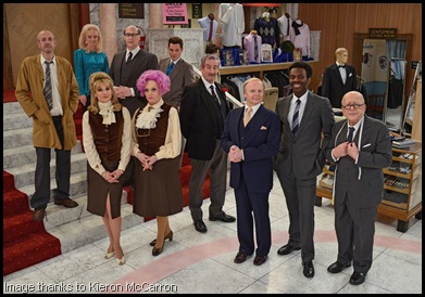 The cast of 'Are You Being Served?'